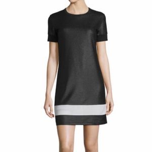 Rag & Bone Valerie Black and White Mesh Dress